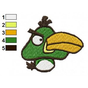 Angry Birds Embroidery Design 049